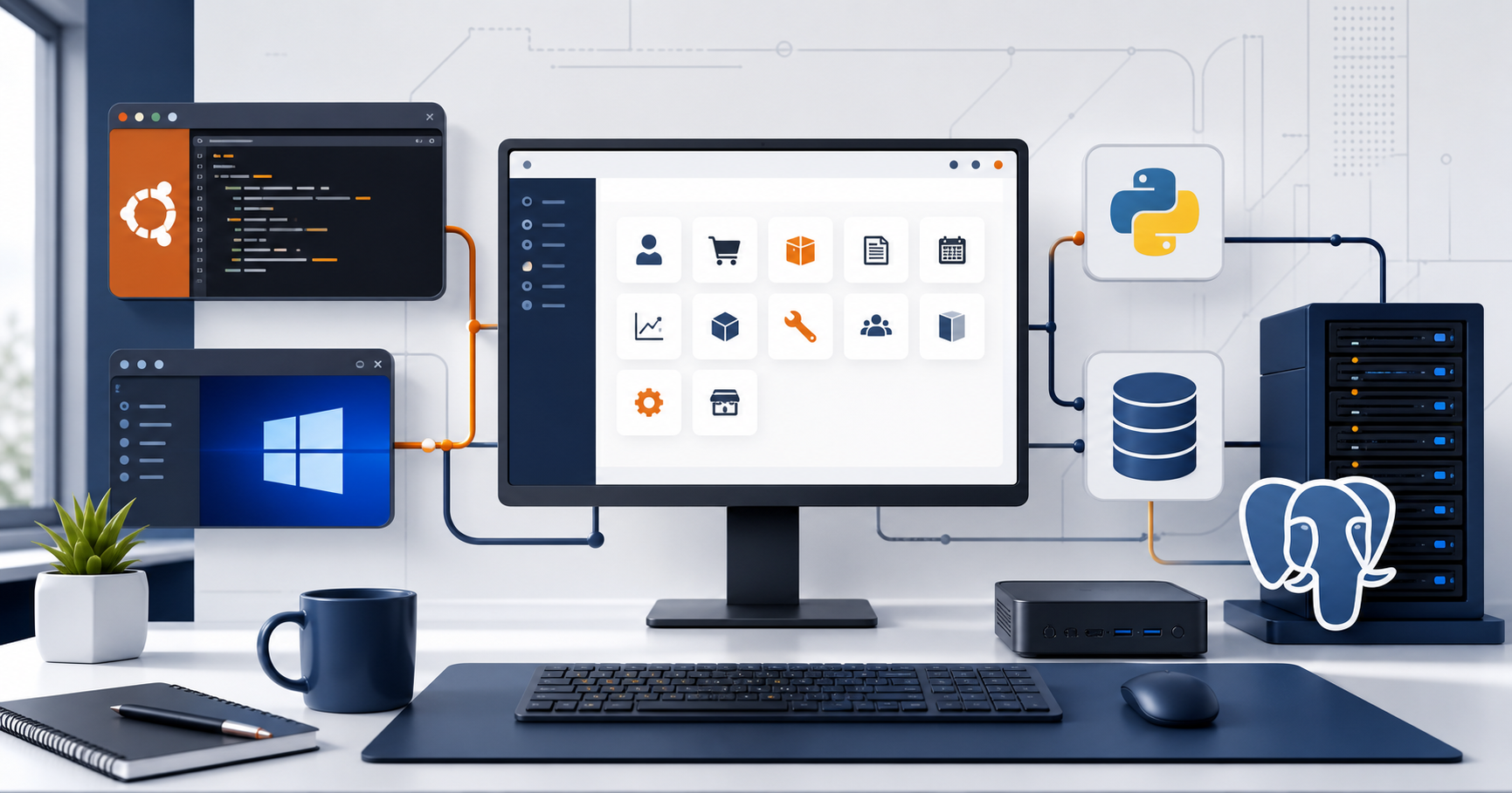 Windows and WSL2 development environment for Odoo 18